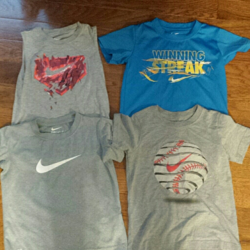 4 Nike shirts
